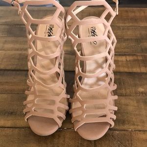 Nude heels